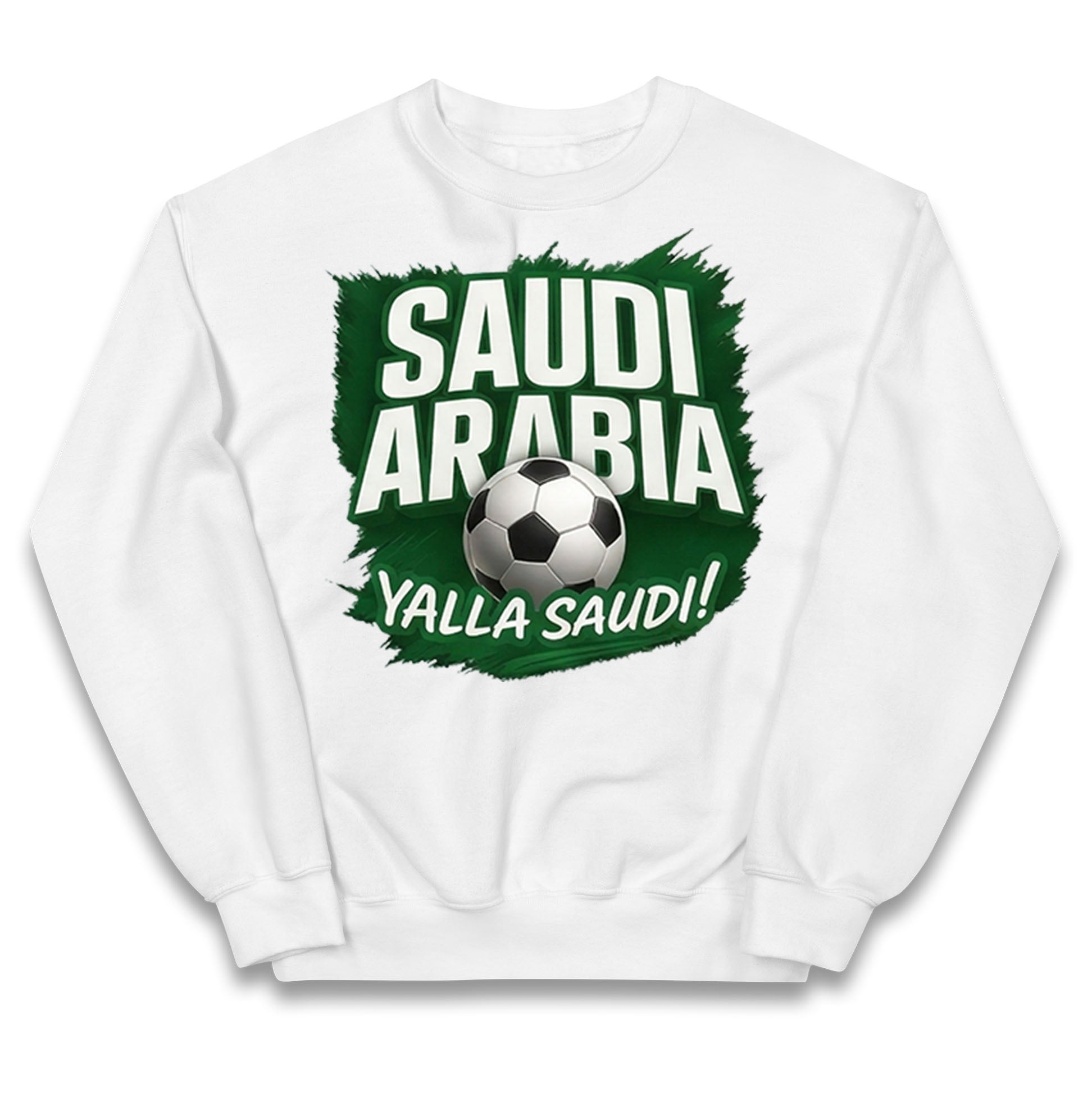 Saudi Arabia Retro World Cup Kids Jumper