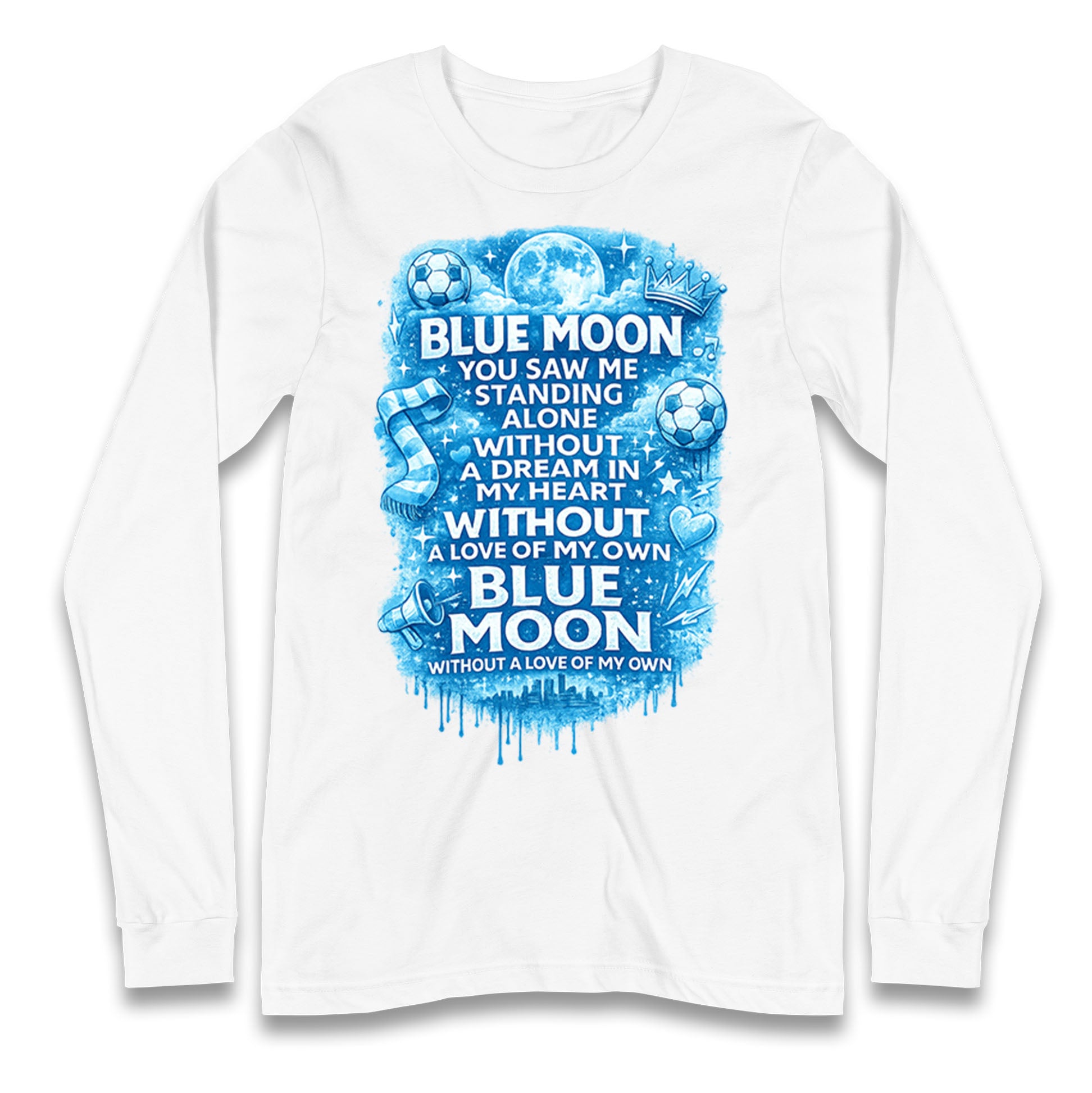 Manchester City Blue Moon Longsleeve T Shirt