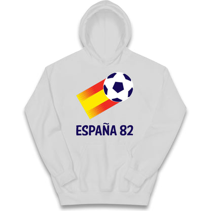 Spain 82 Naranjito Kids Hoodie