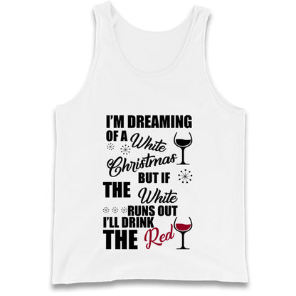 Wine Christmas Tank Top