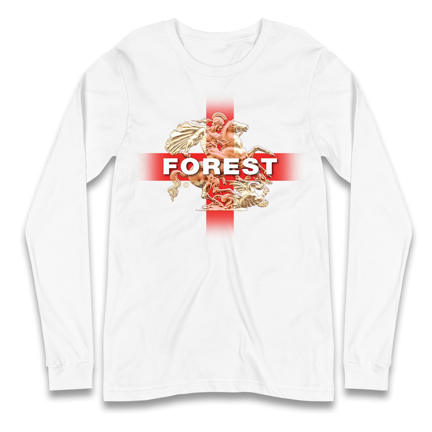 Forest St George & The Dragon Long Sleeve T Shirt