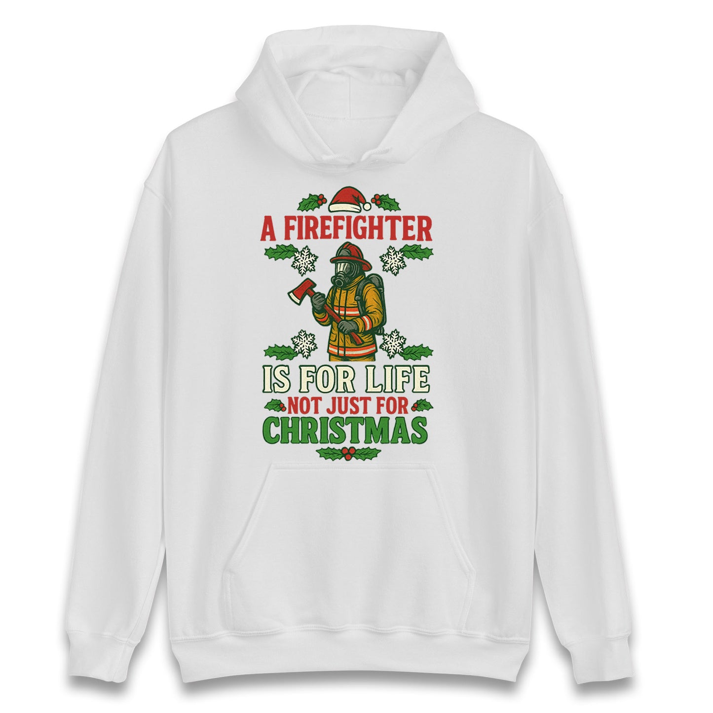 Firefighter Christmas Hoodie