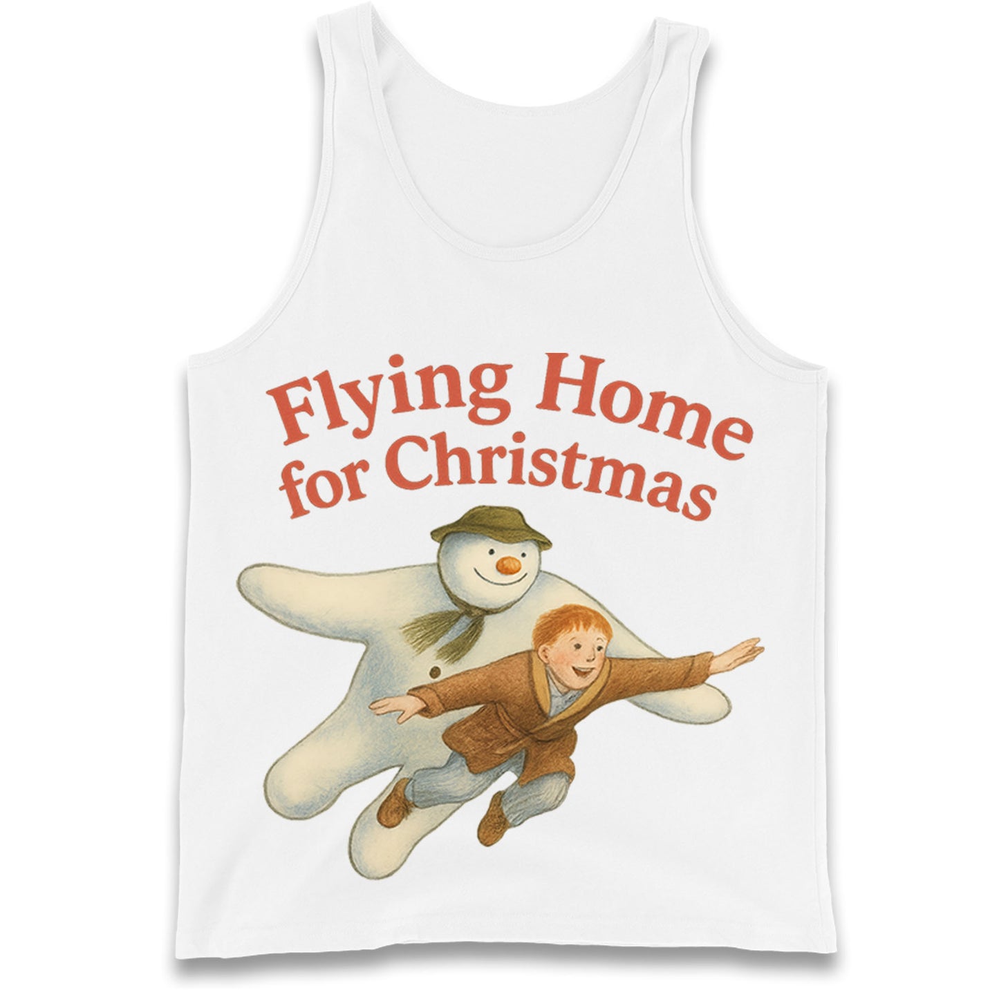 The Snowman Movie Christmas Tank Top
