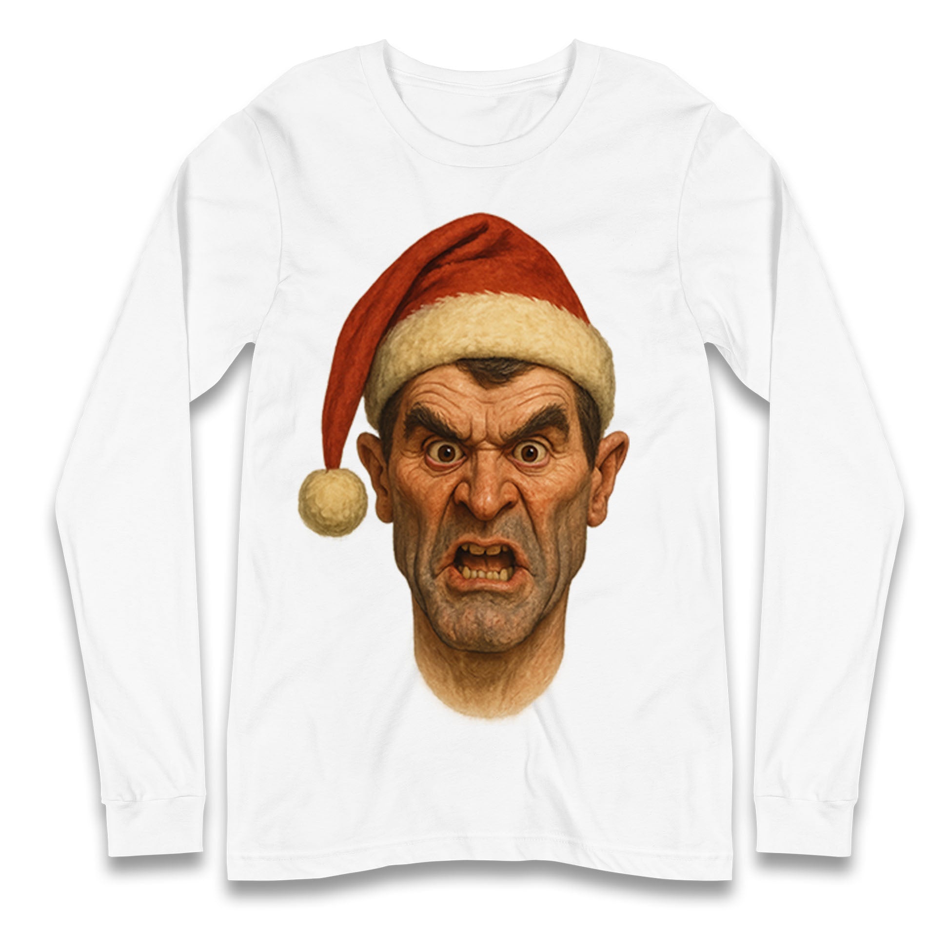 Roy Keane Xmas Longsleeve T Shirt
