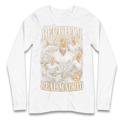 David Beckham Bootleg Longsleeve T Shirt