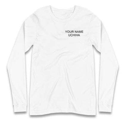 Uchiha Clan Logo Long Sleeve T Shirt