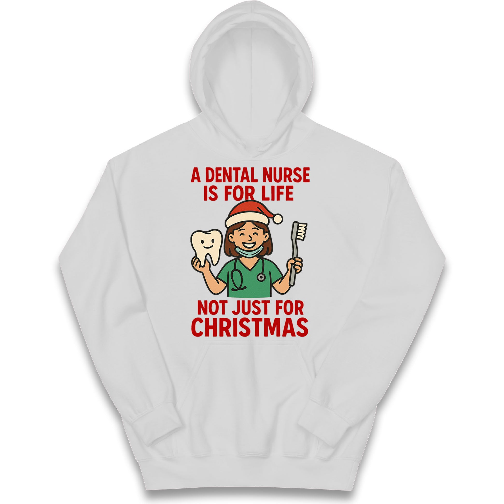 Dental Nurse Christmas Kids Hoodie