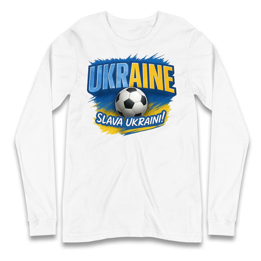 Ukraine Retro World Cup Longsleeve T Shirt 