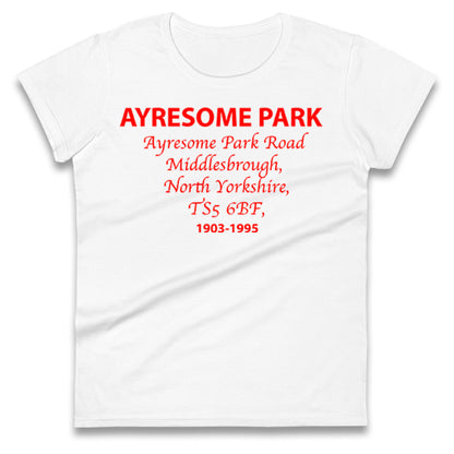 Middlesbrough Ayresome Park Ladies T Shirt