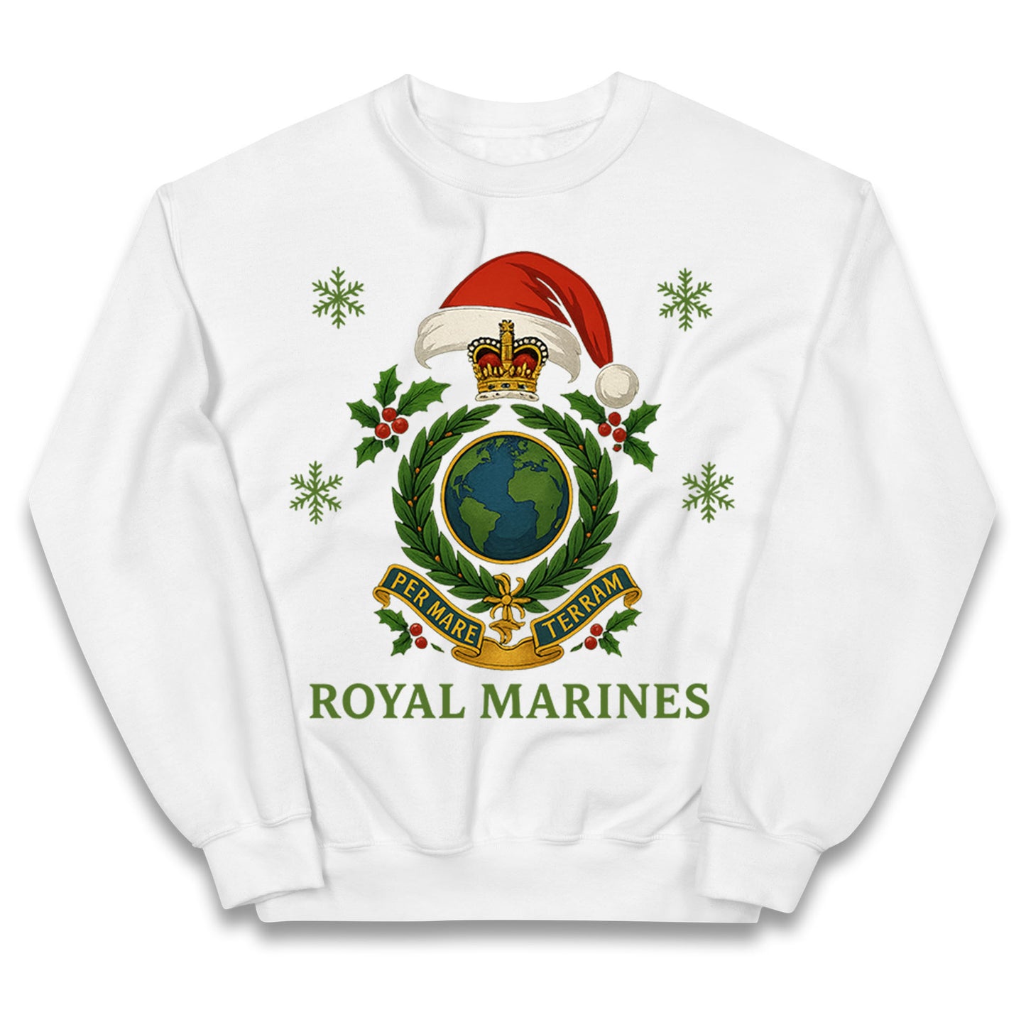 Royal Marines Christmas Kids Jumper