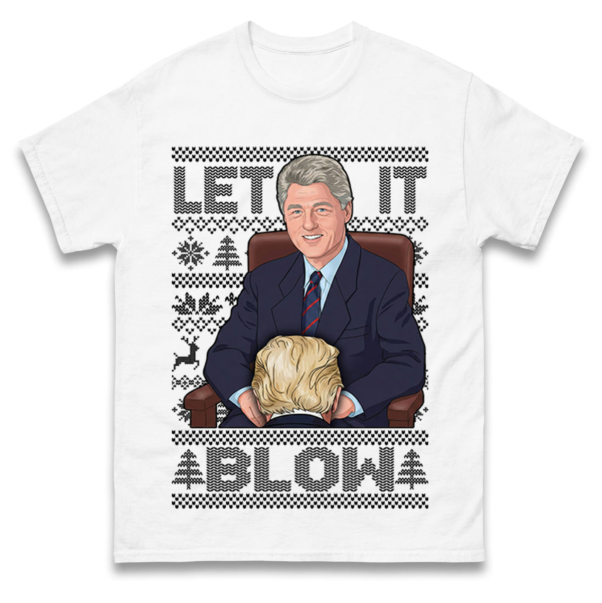 Bill Clinton Christmas T Shirt