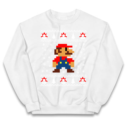 super mario christmas jumper