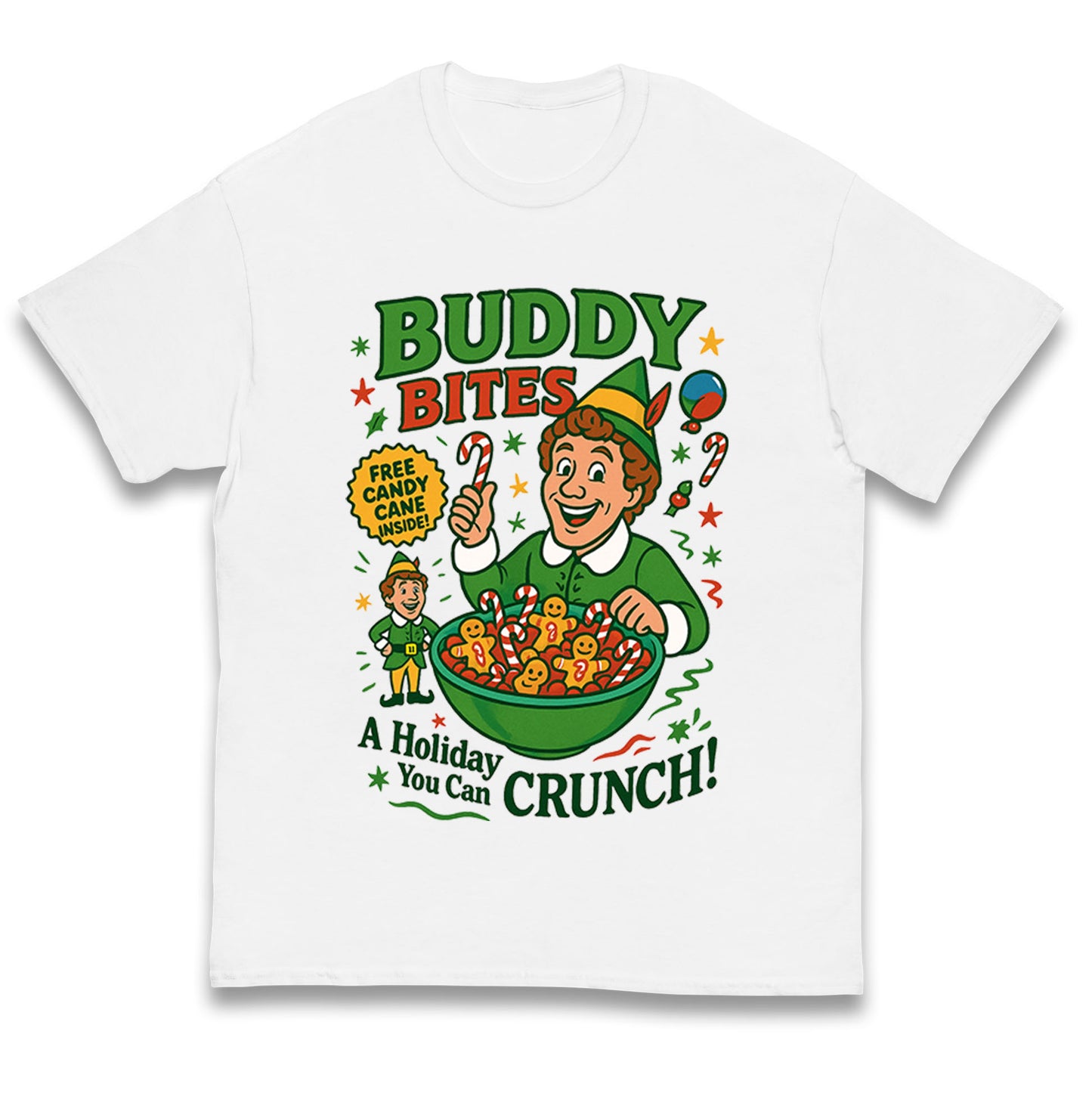 Elf Christmas Kids T Shirt