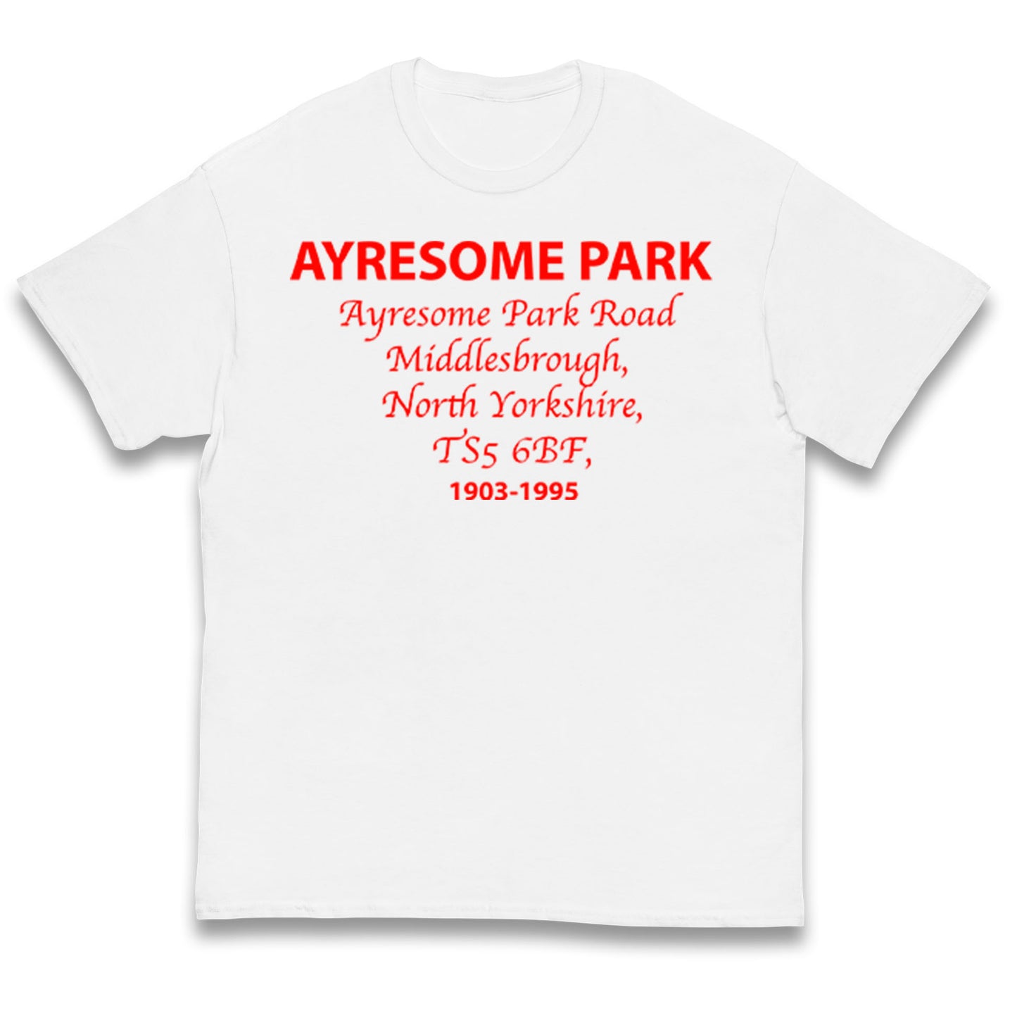 Middlesbrough Ayresome Park Kids T Shirt