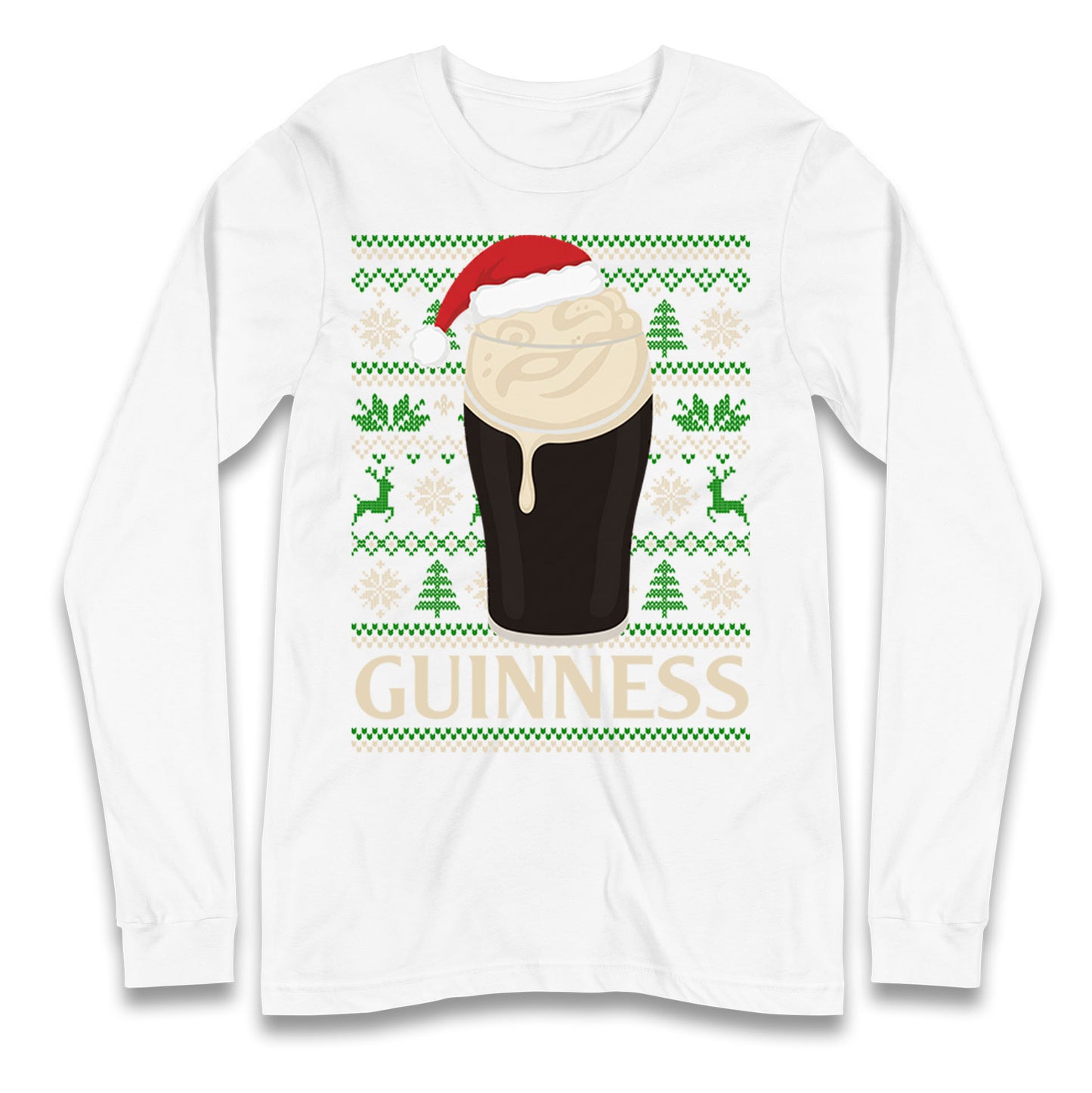 Guinness Christmas Longsleeve T Shirt