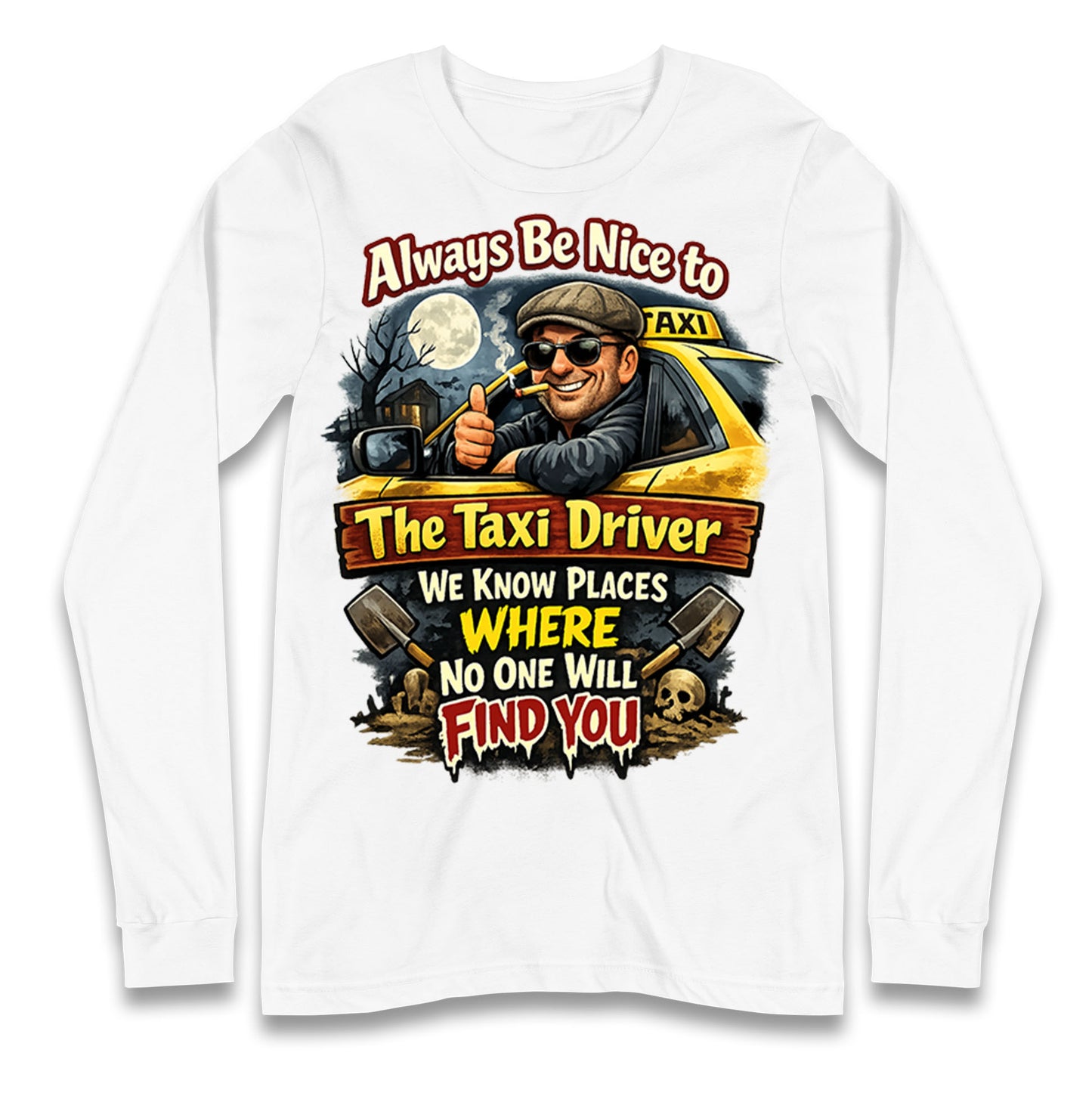 Taxi Driver Longsleeve T Shirt