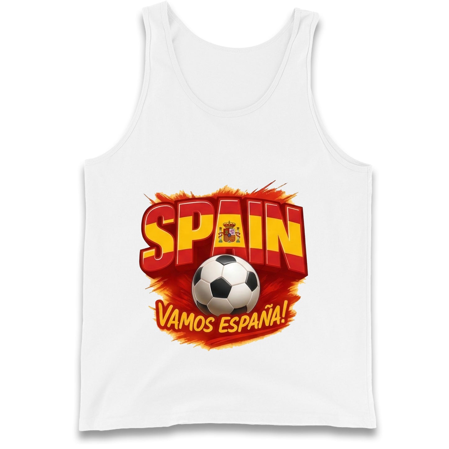 Spain Retro World Cup Tank Top