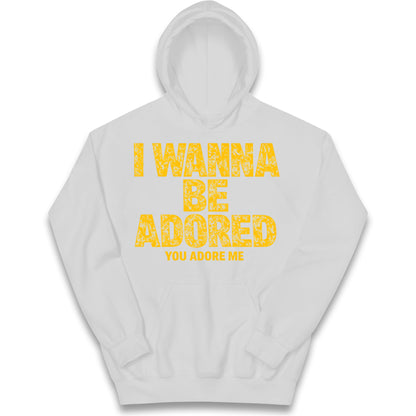 I Wanna Be Adored Stone Roses Kids Hoodie