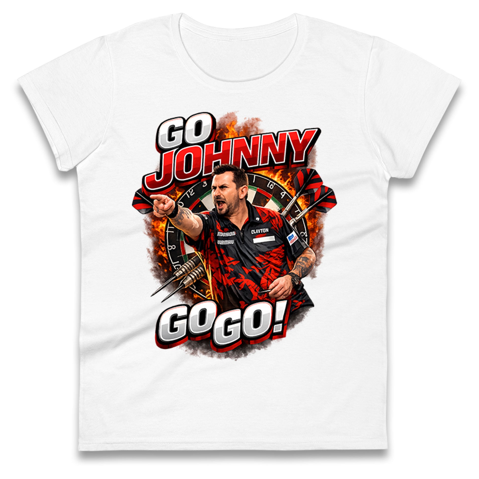 Johnny Clayton Ladies T Shirt