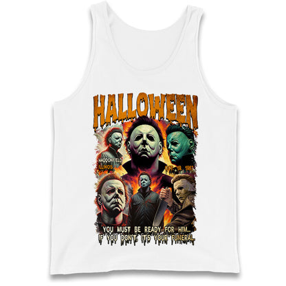 Michael Myers Horror Halloween Bootleg Tank Top