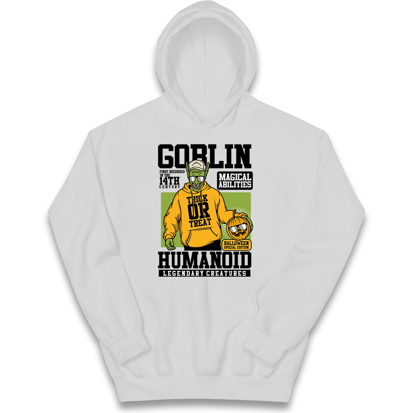 Goblin Trick Or Treat Kids Hoodie
