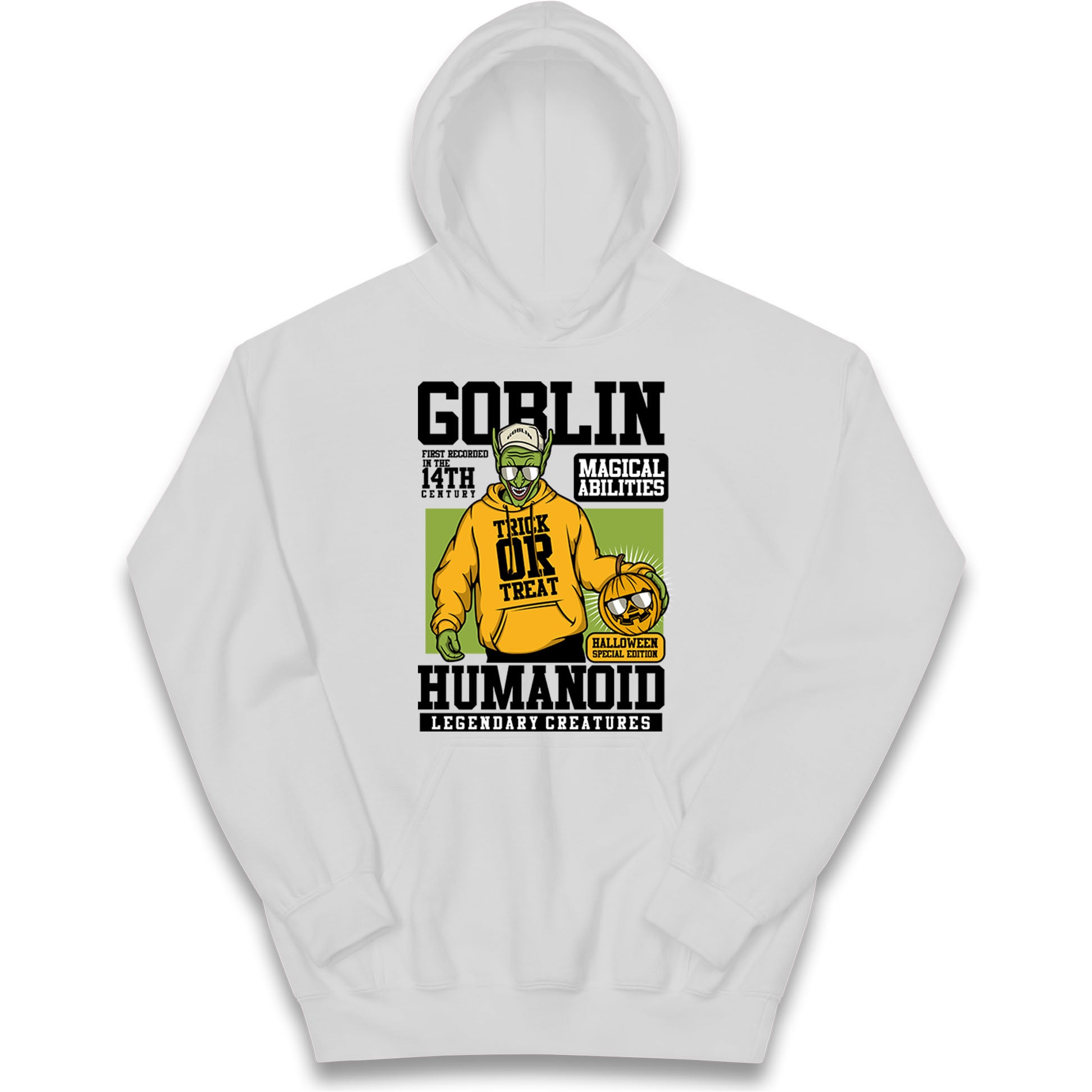 Goblin Trick Or Treat Kids Hoodie