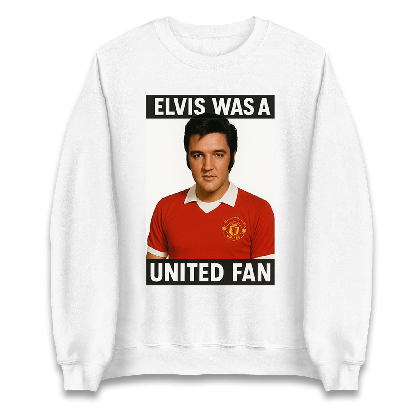 Elvis Presley Mnchester United Jumper