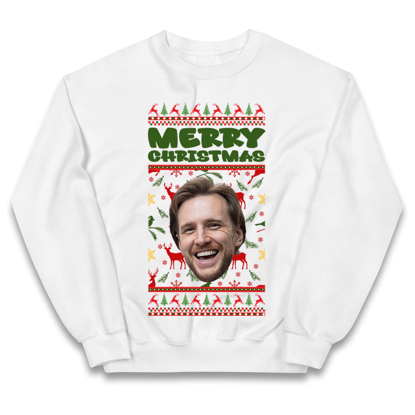 Personalise Merry Christmas Jumper
