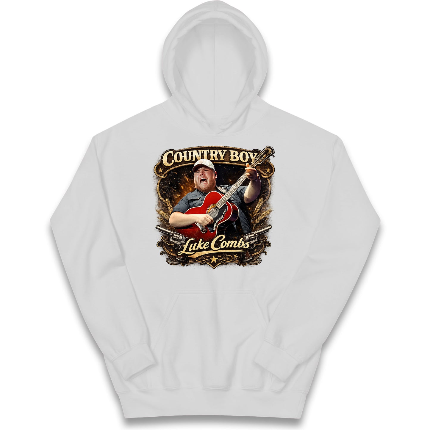 Luke Combs Kids Hoodie