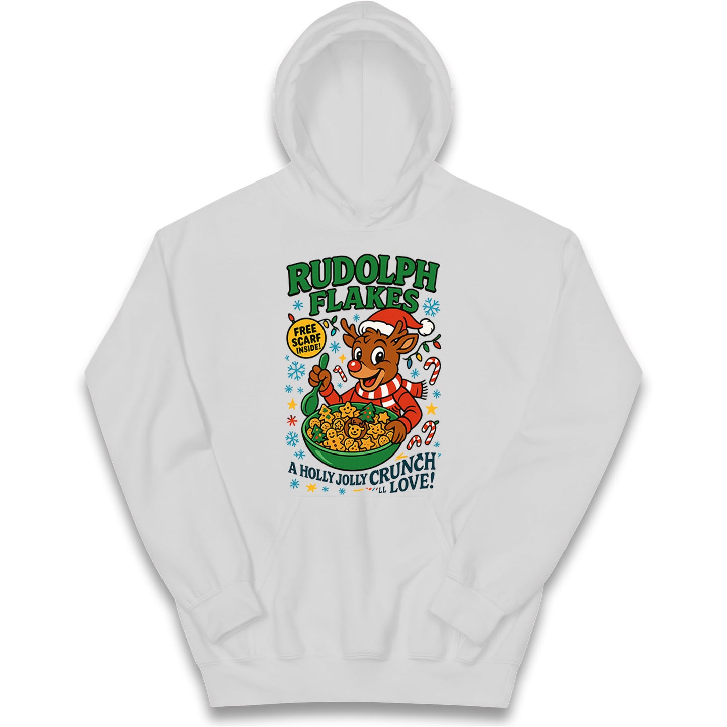 Rudolph The Red Nose Reindeer Kids Hoodie