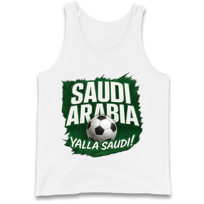 Saudi Arabia Retro World Cup Tank Top