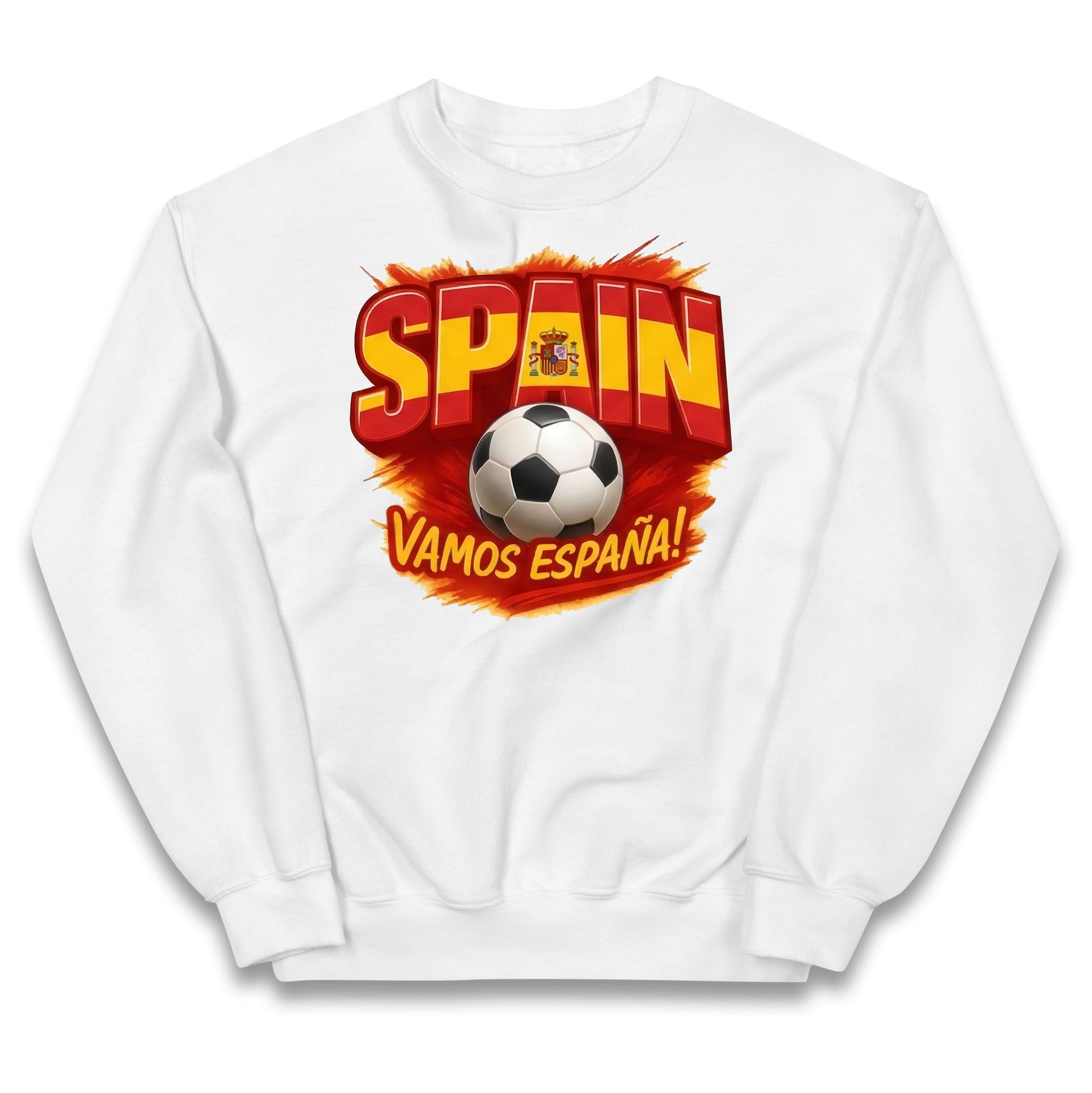 Spain Retro World Cup Kids Jumper