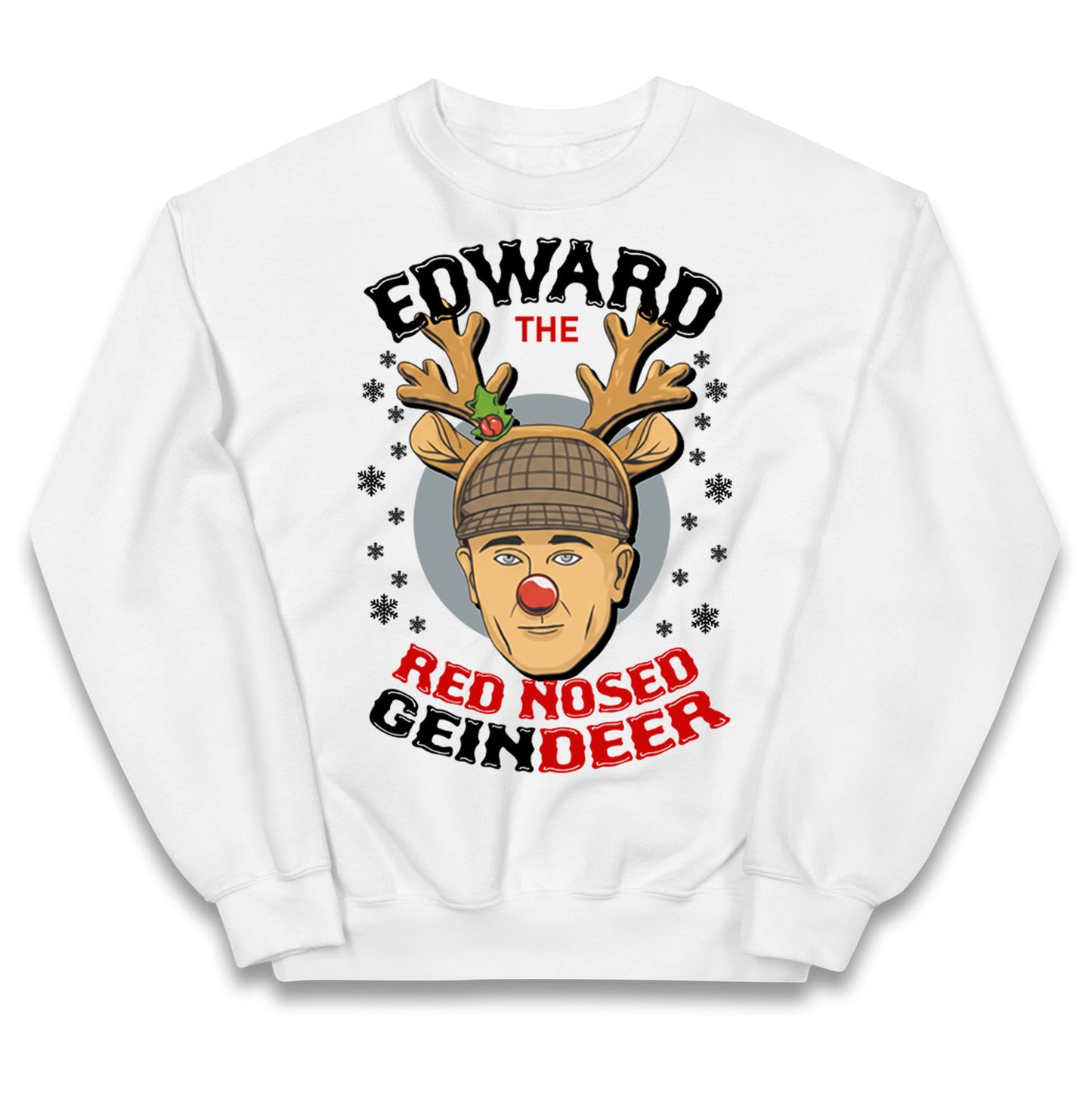 Ed Gein Reindeer Kids Jumper