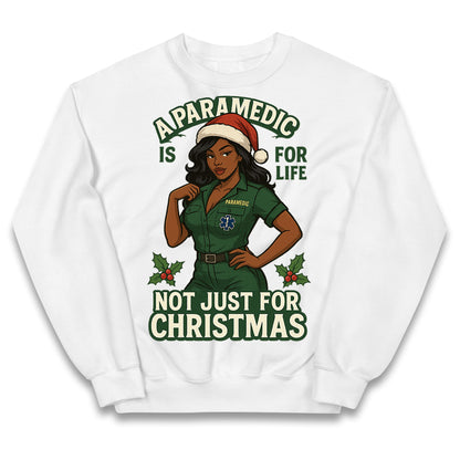Paramedic Christmas Kids Jumper