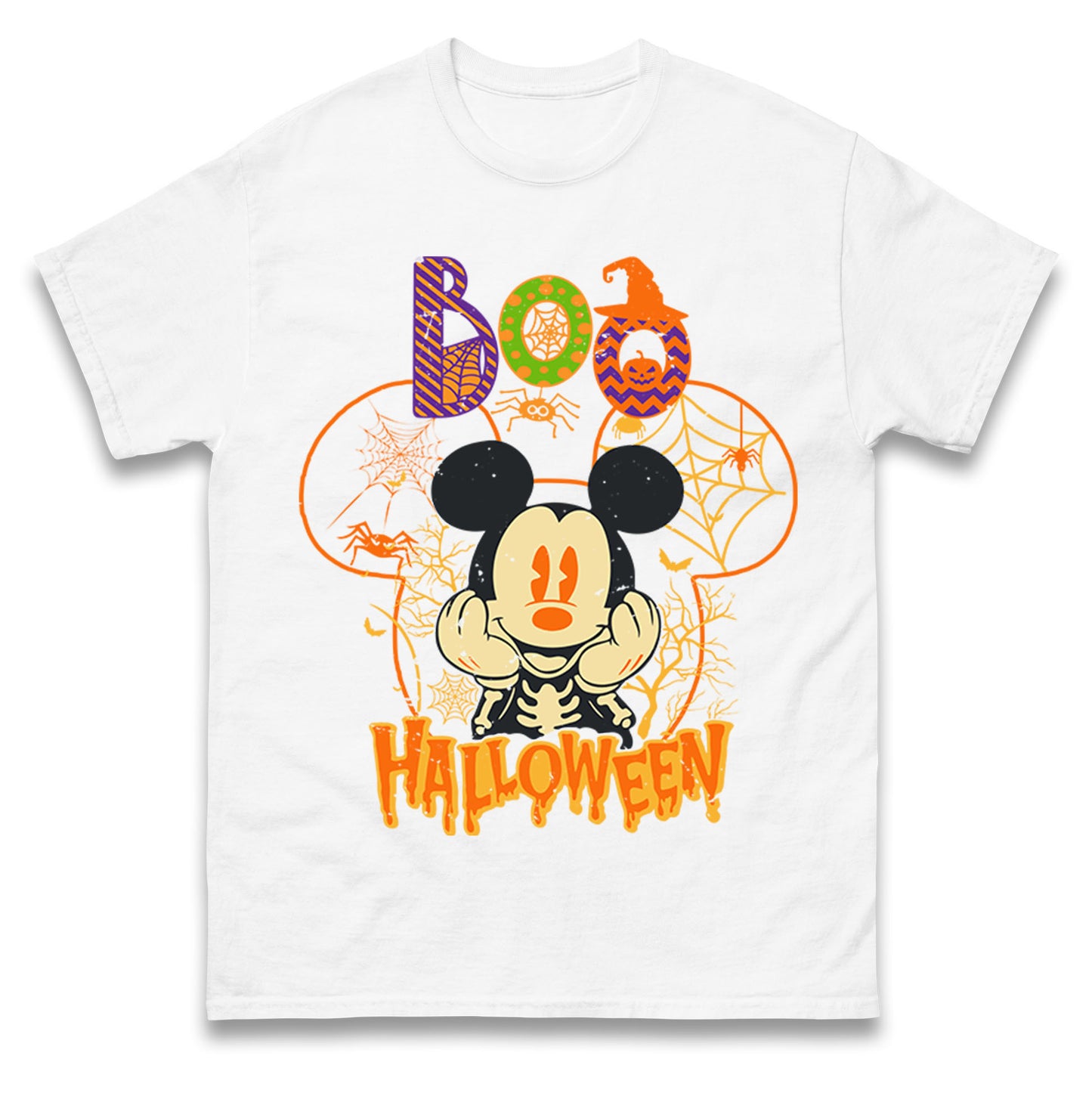 Mickey Mouse Boo Halloween t shirts