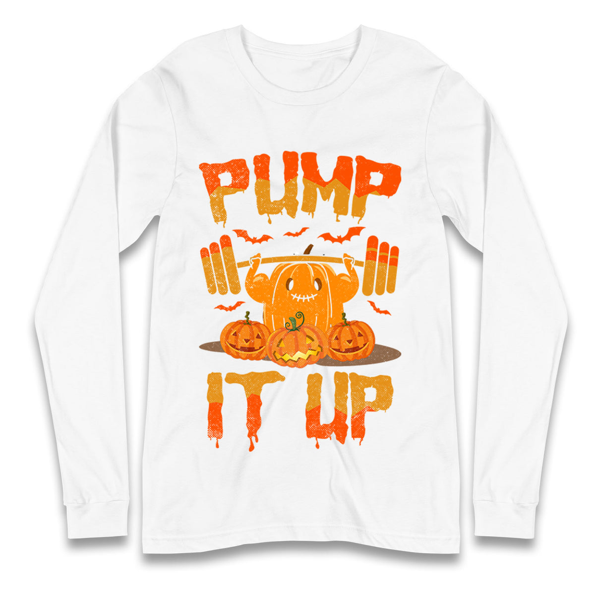Halloween Fitness Pumpkin T Shirt