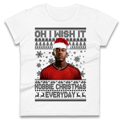 Kobbie Mainoo Christmas Ladies T Shirt