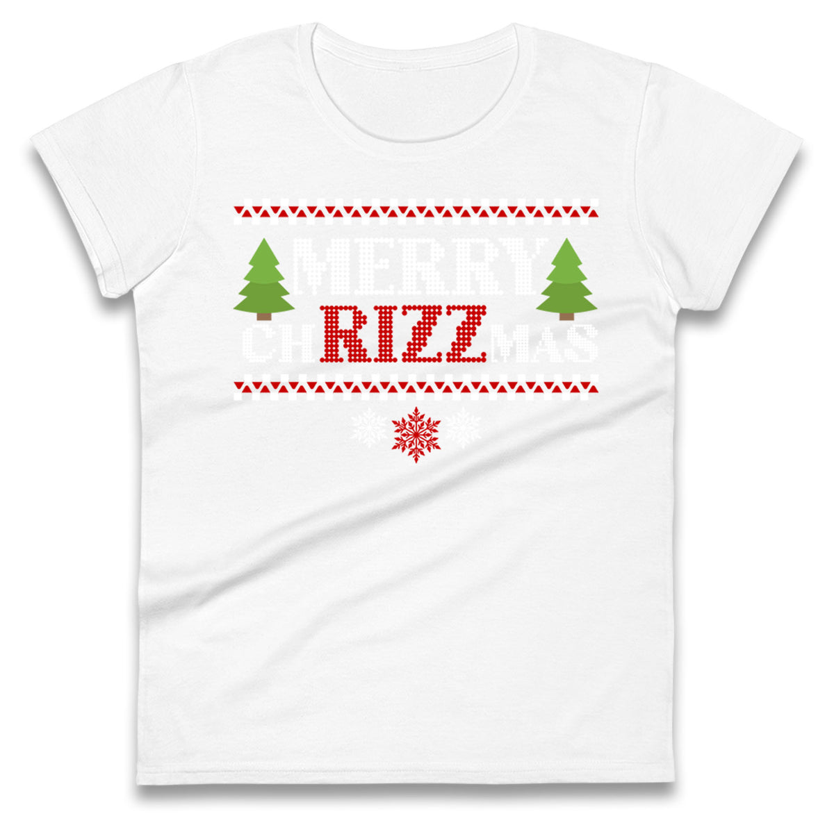 merry christmas tree womens t shirt