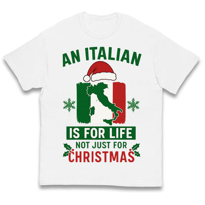 Italian Christmas Kids T Shirt