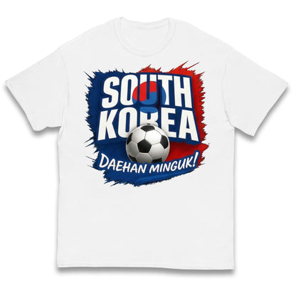 South Korea Football Kids T Shirt