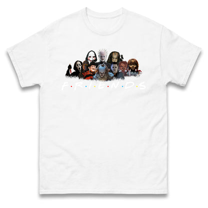 Horror Characters Friends Halloween t shirts