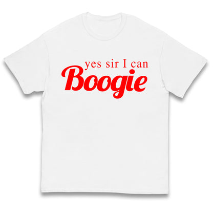 Yes Sir I Can Boogie Kids T Shirt