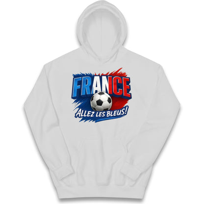 France Retro World Cup Kids Hoodie