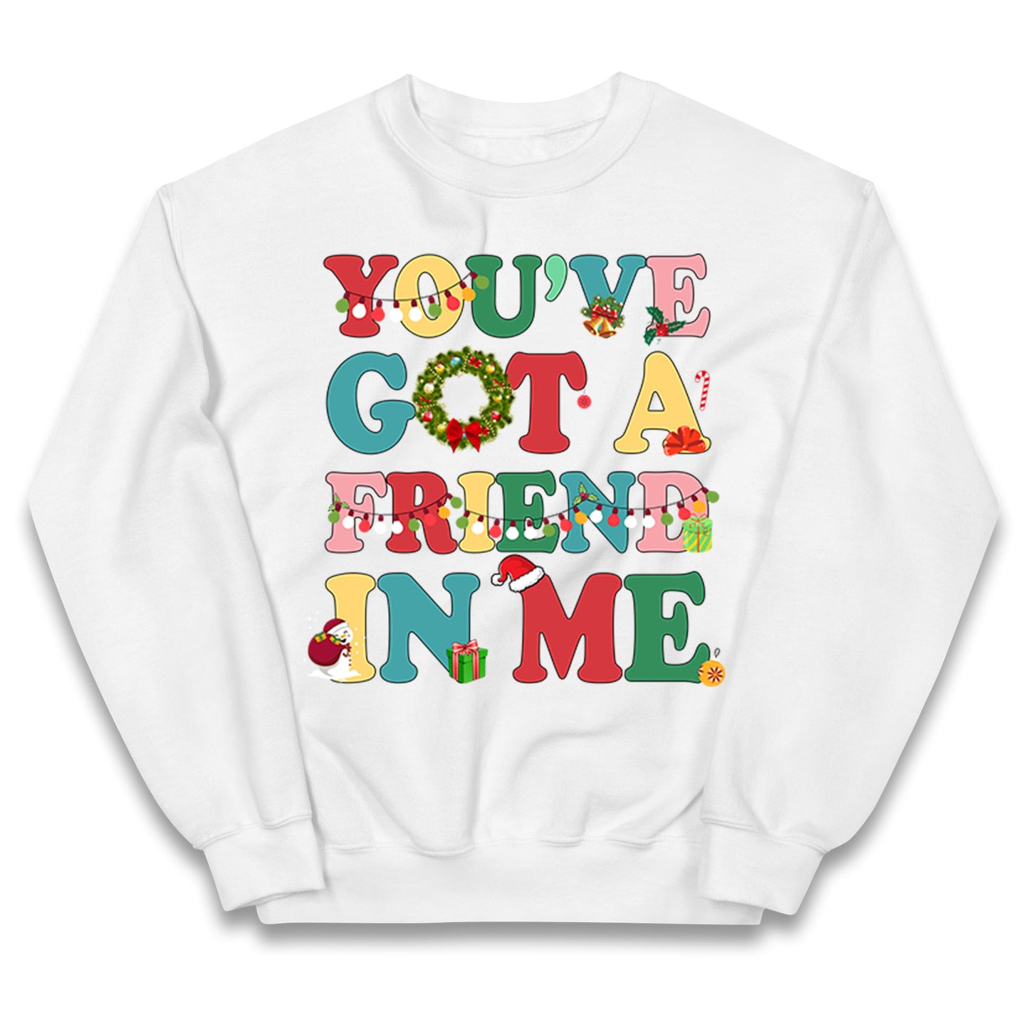 You've Got a Friend in Me Christmas Kids Jumper
