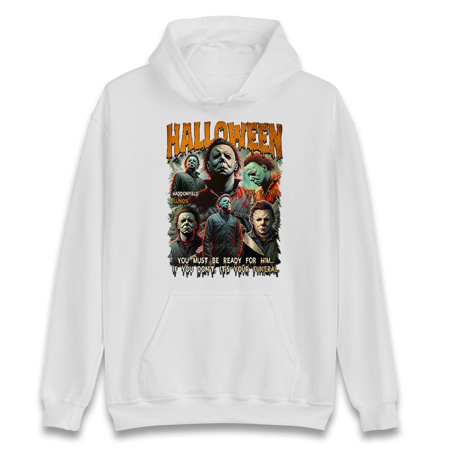 Michael Myers Scary Halloween Bootleg Unisex Hoodie