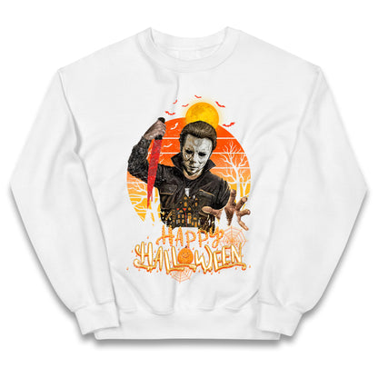 Michael Myers Happy Halloween Kids Jumper