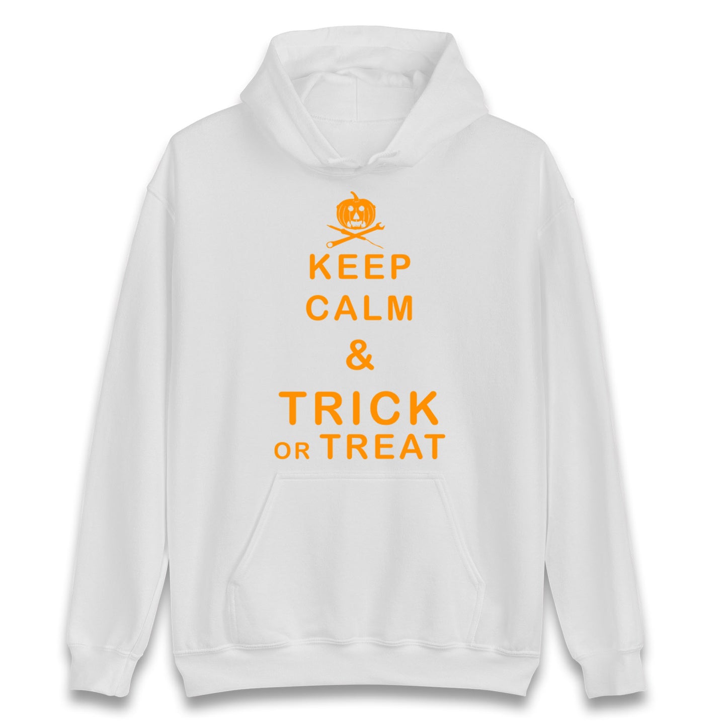Keep Calm And Trick Or Treat Halloween Hoodie
