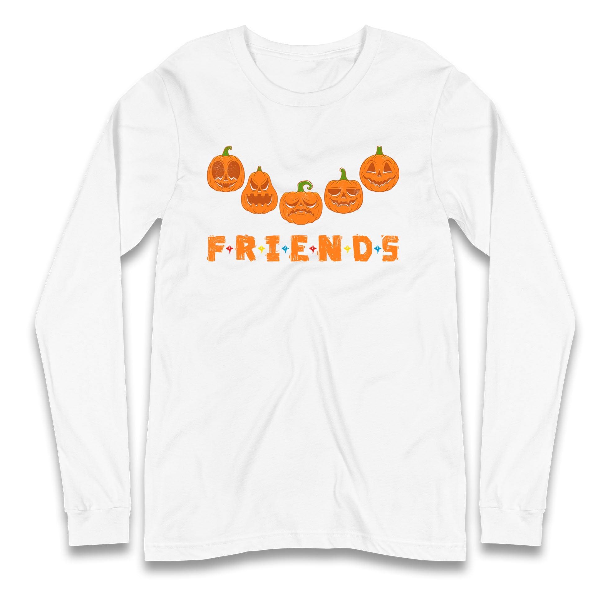 Scary Pumpkins Friends Halloween T Shirt
