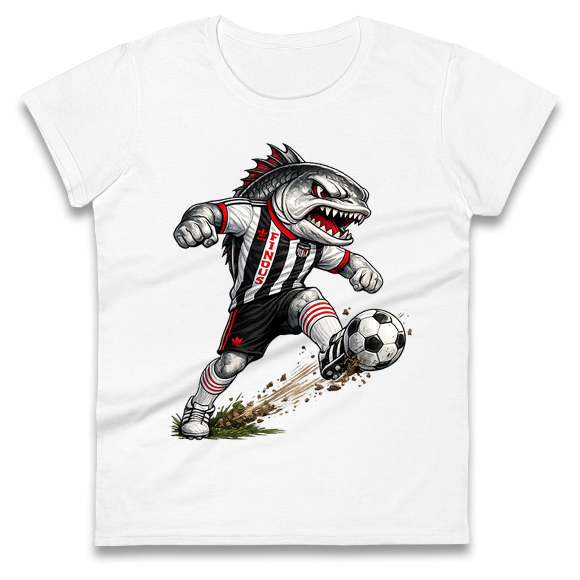 Old School Grimsby Town Ladies T Shirt