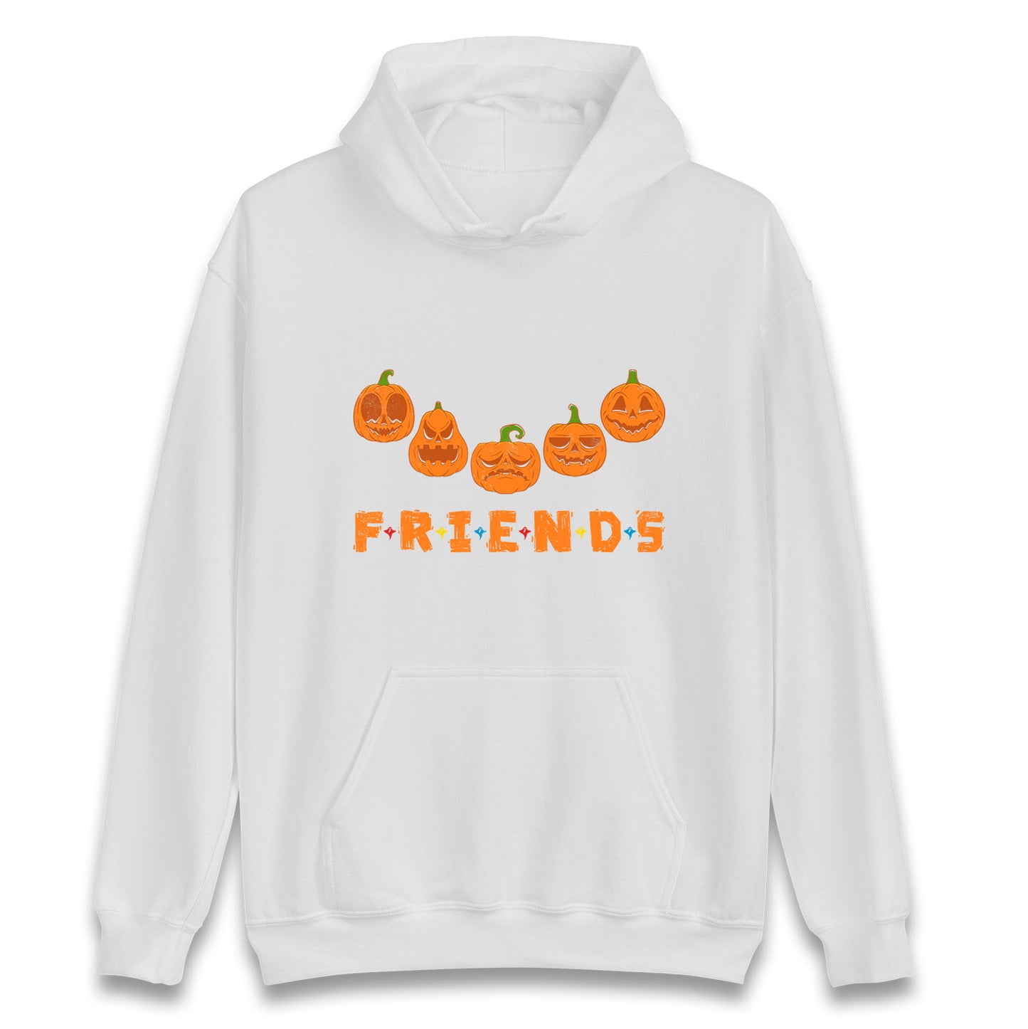 Scary Pumpkins Friends Halloween Hoodie
